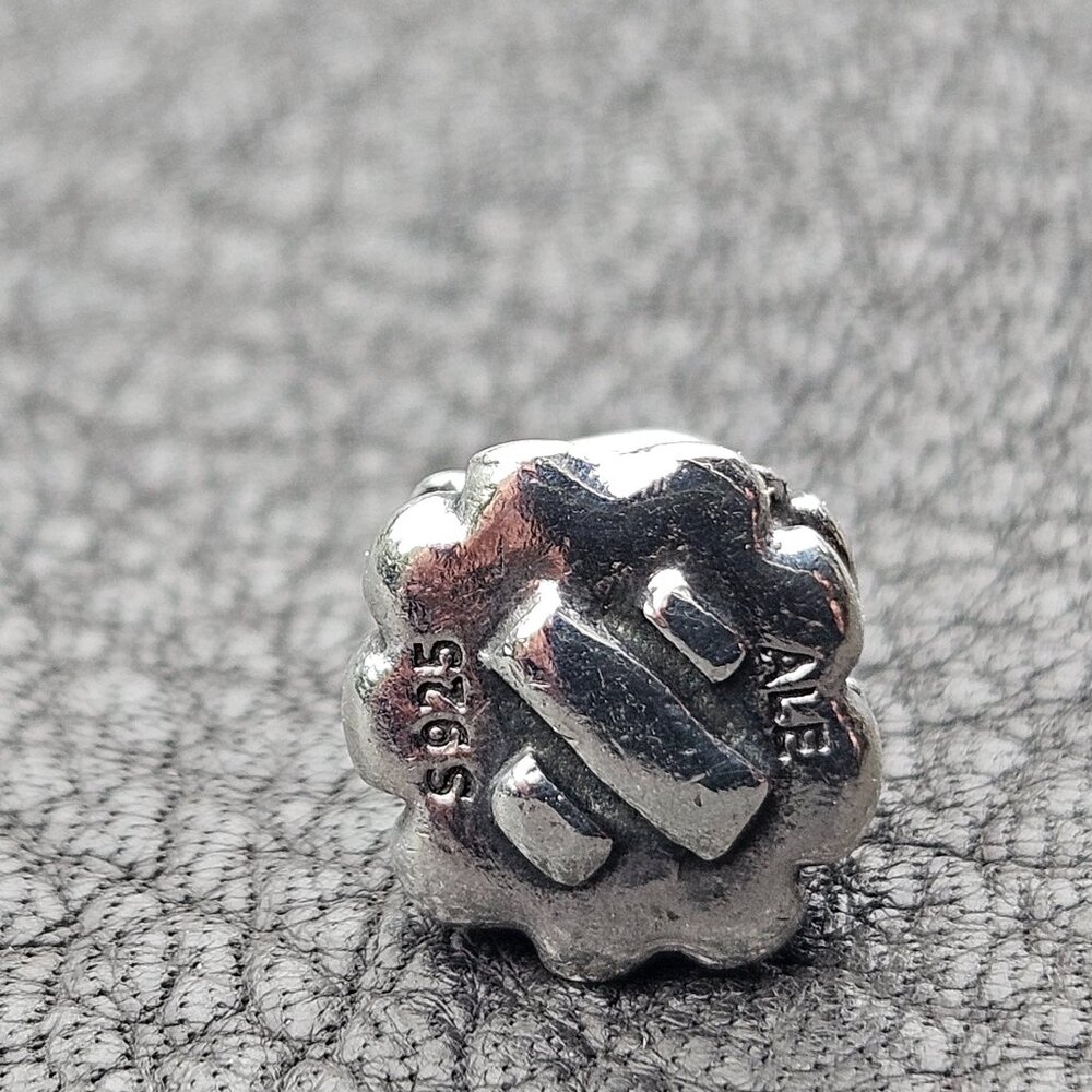 Pandora Sterling Christmas Tree Charm with 14K Gold Star (Retired) - Picture 6 of 6